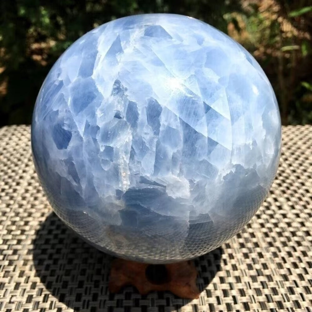 Natural Septarium Crystal Energy Spheres, Reiki Healing, Send a Decorative Meditative Craft for the Base