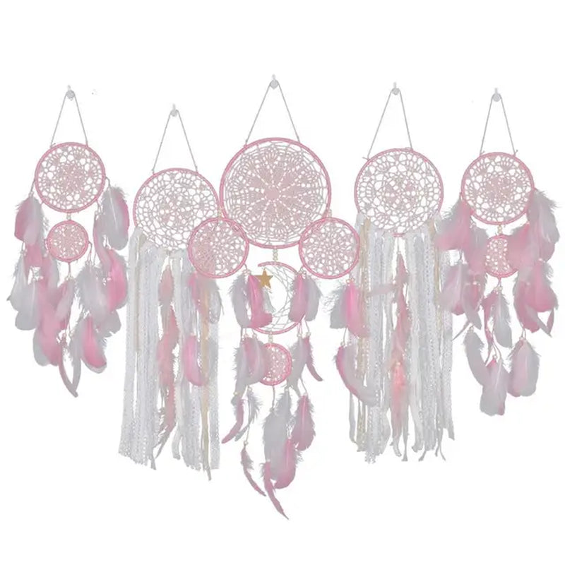 Dream Catchers Wall Hanging Dream Catchers Large Macrame Dream Catcher Wall Hanging White Boho Dream Catcher for Home Decoration