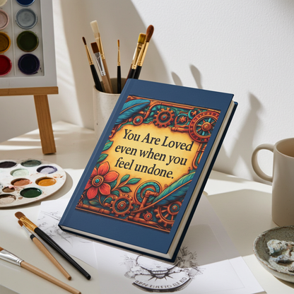 Inspirational Steampunk Hardcover Journal