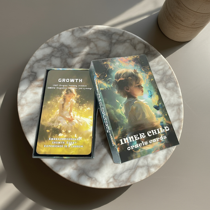 Inner Child Healing Oracle Cards – 56-Card Tarot Deck for Self-Discovery and Emotional Clarity