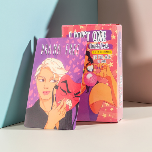 I Don’t Care Oracle Deck – 82 Bold Divination Cards + PDF Guide