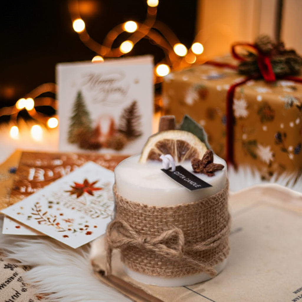 Smokeless Essential Oil Scented Candle – Eco-Friendly Gift Idea