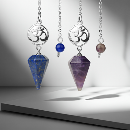 Crystal Ore Pendulum Spiritual Pendant Jewelry