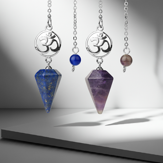 Crystal Ore Pendulum Spiritual Pendant Jewelry